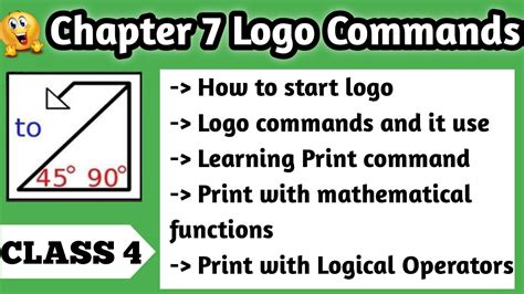 Logo Commands For Class 4