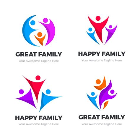 Logo Family Keren  Family Themed Logos 453 Best Family Themed Logo - Logo Family Keren