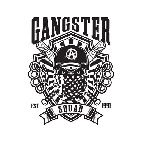logo gangster