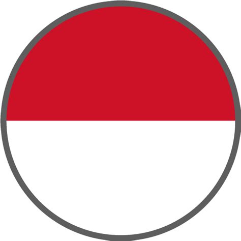 logo indonesia bulat