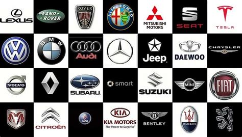 Logo Marque De Voitures