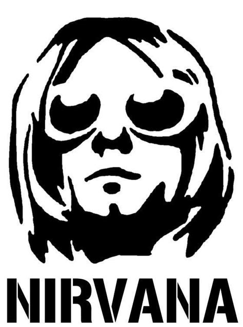 logo nirvana kurt cobain biography