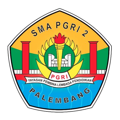 logo sma pgri 2 palembang tribunnews