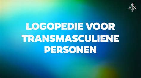 logopedie training volgen