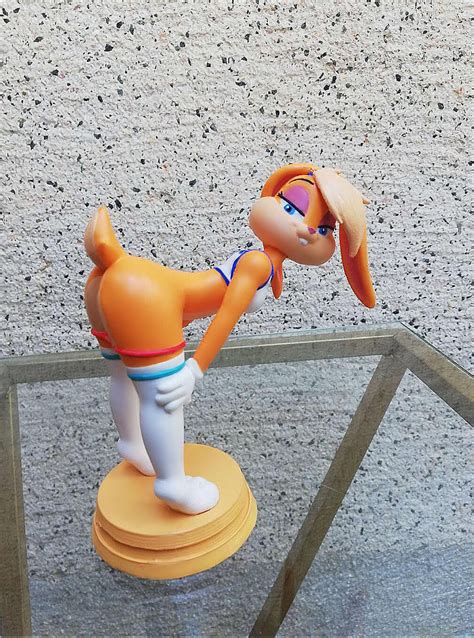 lola bunny bending over