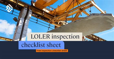 loler inspection checklist