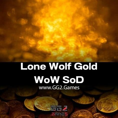 lone wolf gold wow