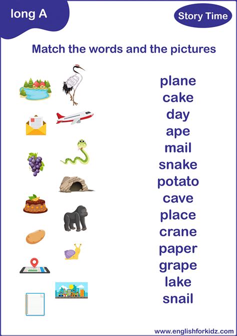Long A Sound Words Worksheet Printables And Games Long U Sound Words With Pictures - Long U Sound Words With Pictures