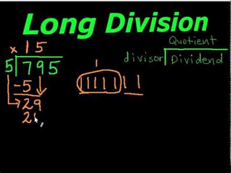 Long Division Made Easy Youtube Simple Long Division - Simple Long Division