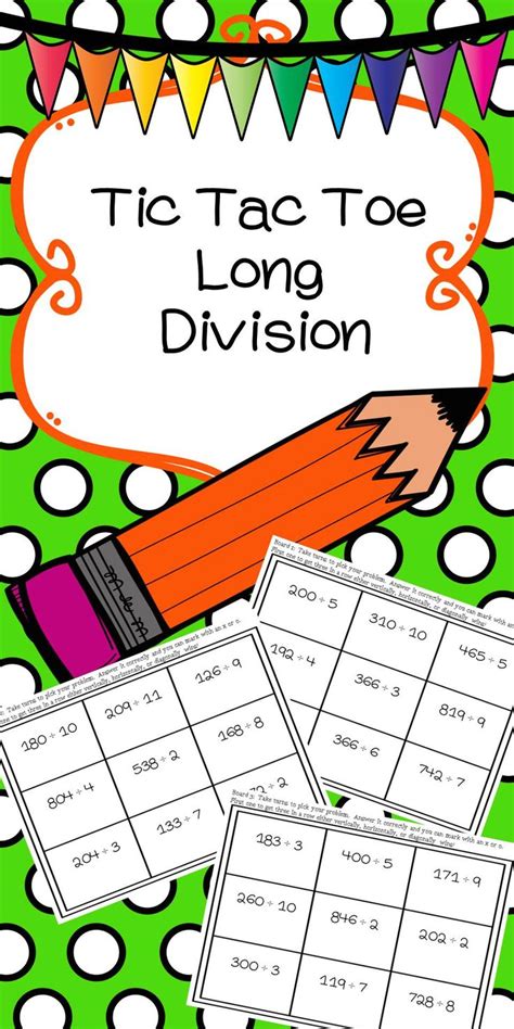 Long Division Math Is Fun Long Division Activities - Long Division Activities