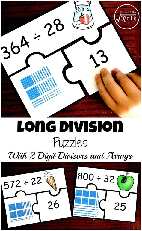 Long Division Puzzle   Results For Long Division Puzzles Tpt - Long Division Puzzle