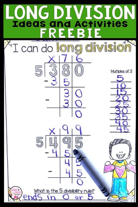 Long Division Strategies Teaching With A Mountain View Long Division Activities - Long Division Activities