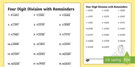 Long Division With Decimal Remainders Twinkl Homework Help Long Division With Decimals Worksheet - Long Division With Decimals Worksheet
