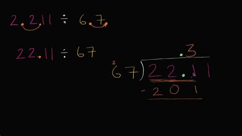 Long Division With Decimals Video Khan Academy Long Division Of Decimals - Long Division Of Decimals