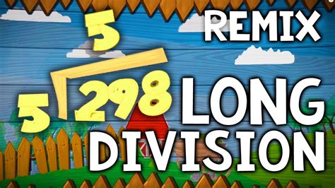 Long Division With Remainders Song 1 Digit Divisors Snorks Math - Snorks Math