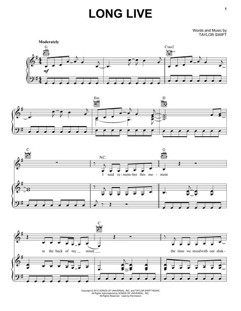 Long Live Chords