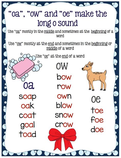 Long Vowel O Oa Oe Ow Mr Greg Oa And Ow Worksheet - Oa And Ow Worksheet