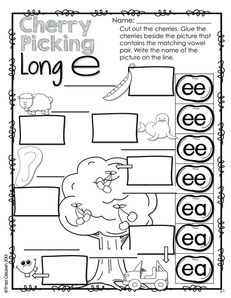 Long Vowel Worksheets Long Vowels Worksheet - Long Vowels Worksheet