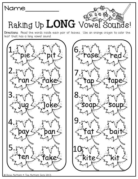 Long Vowels Worksheets For Grade 1 Online Amp Vowels Worksheets For Grade 1 - Vowels Worksheets For Grade 1
