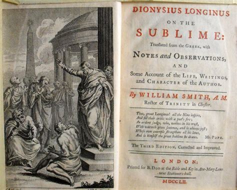 Longinus On The Sublime