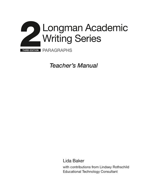 Read Longman Academic Series 2 Answer Keys 