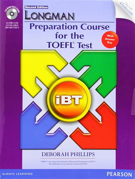Read Online Longman Preparation Course For The Toefl Test Ibt 2Nd Edition 