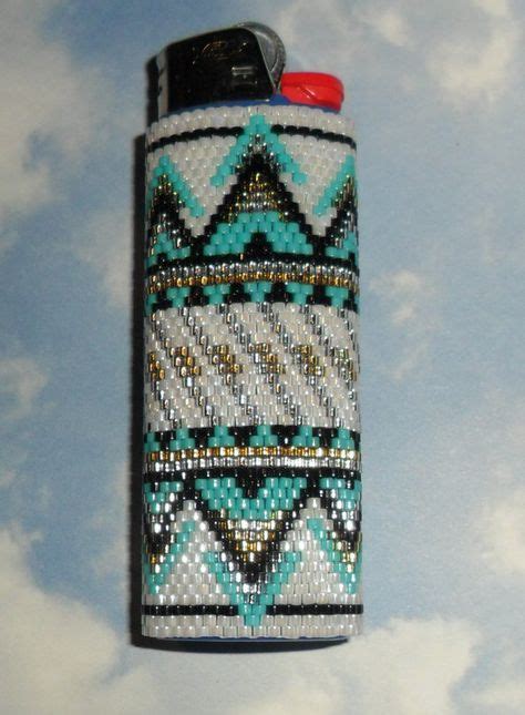 Loom Beaded Lighter Cover Patterns