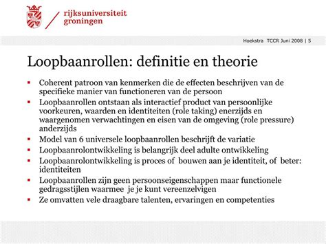 loopbaan ontwikkeling