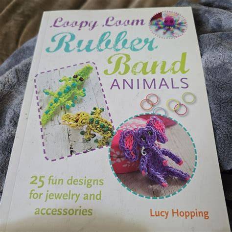 loopy loom rubber band animals 25 fun designs for