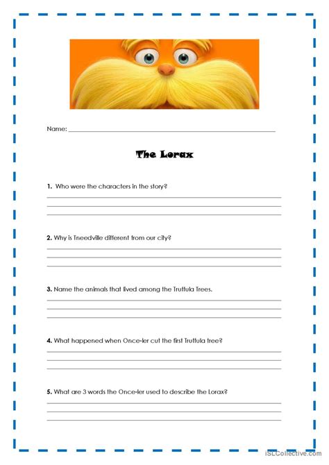 Full Download Lorax Questions And Answer 