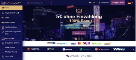 lord lucky bonus code 2020 Mobiles Slots Casino Deutsch