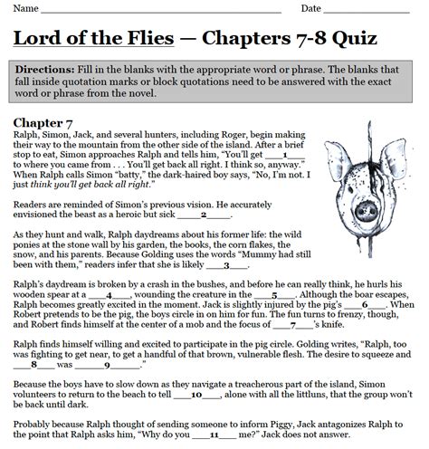 Full Download Lord Of The Flies Chapter 8 Quiz 