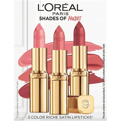 loreal nude lip