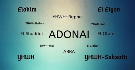 Los Nombres De Dios