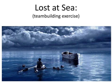 Lost At Sea A Team Building Game Insight Lost At Sea Individual Worksheet - Lost At Sea Individual Worksheet