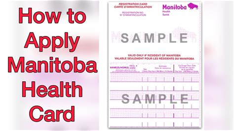 lost manitoba health card number