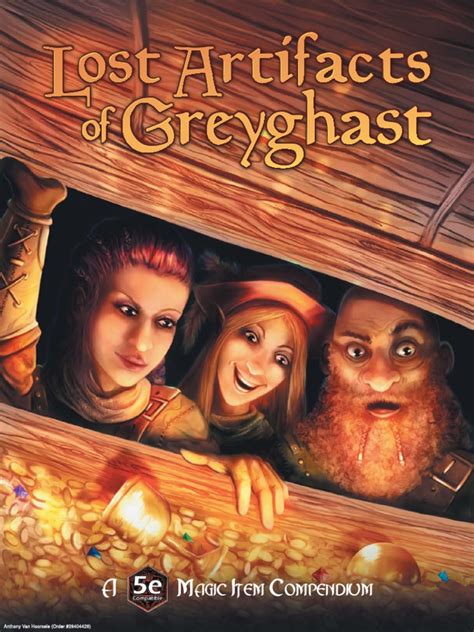 Read Online Lost Artifacts Of Greyghast A 5E Magic Item Compendium 