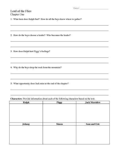 Lotf Chapter 1 Quiz