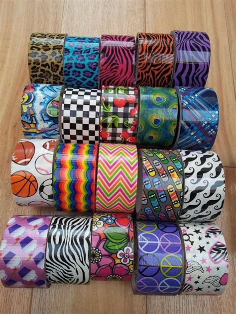 lots of fun pattern duct tapes to choose from! Duct tape patterns