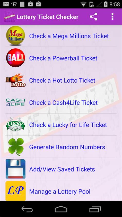 lottery checker app