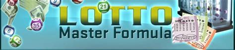 Lotto Master Formula
