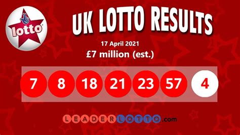 lotto results uk health lottery