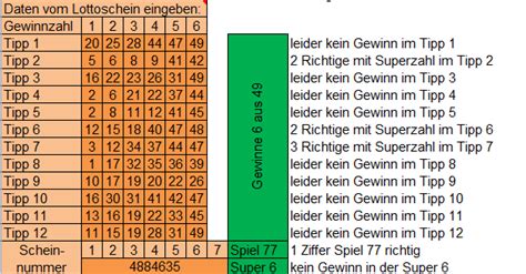 lotto statistik excel