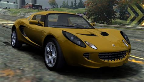 lotus elise tuning need for speed undercover