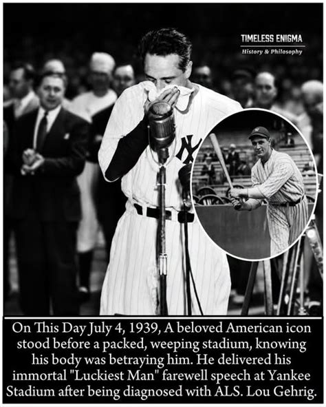 Lou Gehrig Speech