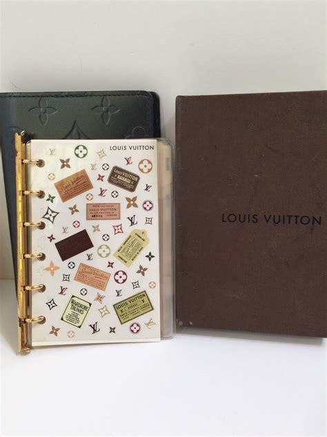 2019 Refill Calendar fits Louis Vuitton Agenda PM + Planner Paper + Pen  #Handmade