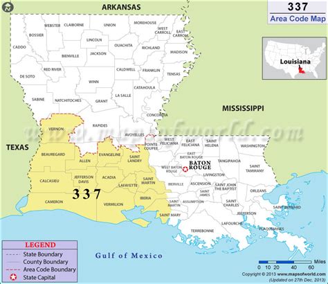louisiana area code 337