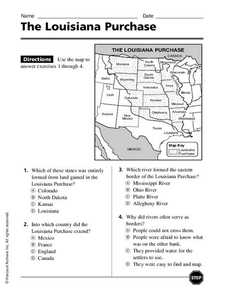 Louisiana Purchase Map Activity Worksheet The Louisiana Purchase Timeline Worksheet Answers - The Louisiana Purchase Timeline Worksheet Answers