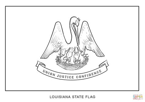 Louisiana State Flag Coloring Page Freeprintablecoloringpages Net Louisiana State Flag Coloring Page - Louisiana State Flag Coloring Page