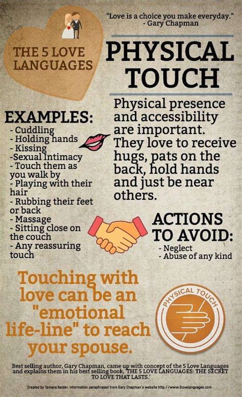 love language physical touch